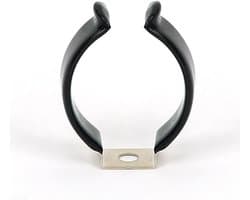 Veerklemmen Gereedschap - Badstofclips Hangers - Gereedschap Organiseren - Smalle Basis Grip - 28 mm - Zwart