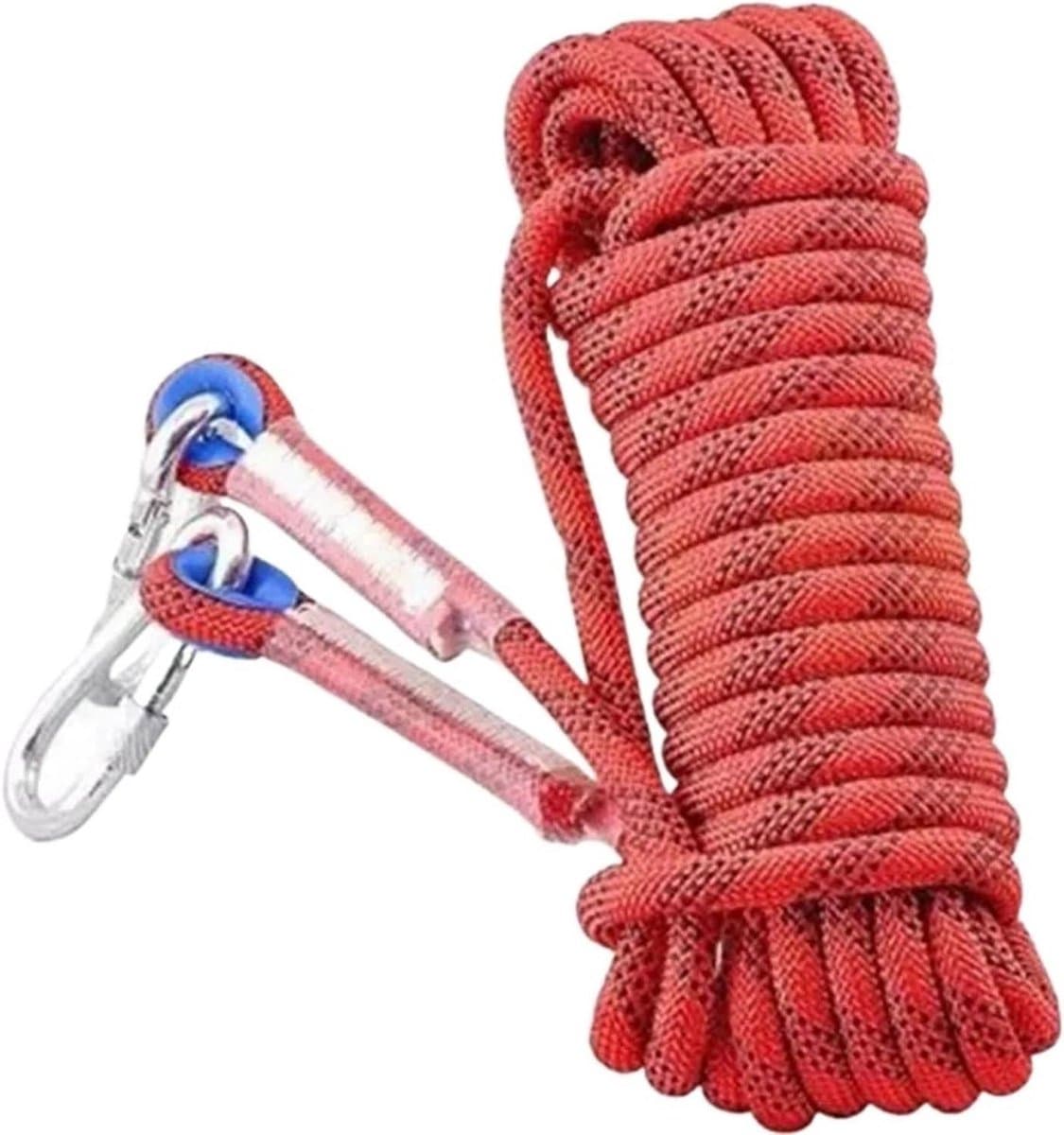 Waslijn - Drooglijn Outdoor - Buiten Drogen - Winddicht Robuust Materiaal - 20 Meter - Rood — afbeelding 1