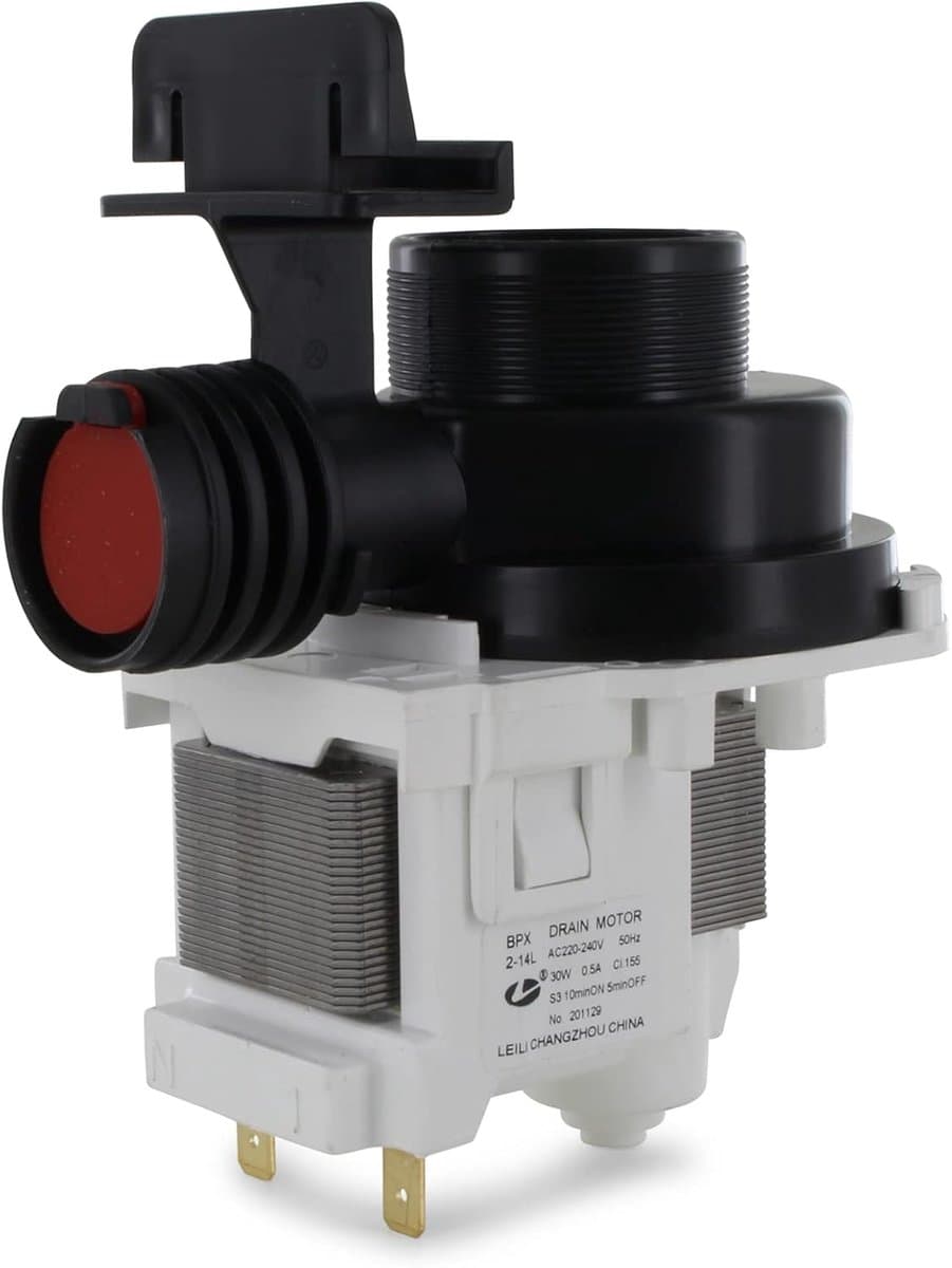 DL-pro Drain Pump Compatible with AEG Electrolux 14000073801/7 140000738017 Magnettechnik 30W for Dishwasher - ShopVlot — afbeelding 1