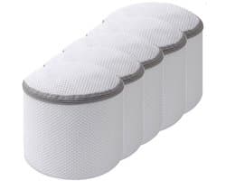 5-delig bh-net voor de wasmachine, waszak, ritsnet, geschikt voor bh's, schoenen, lingerie en waszakken voor delicate stoffen - 17 x 15 cm — afbeelding 1