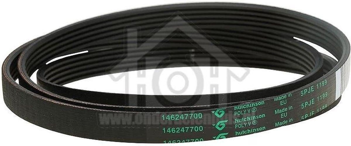 AEG Poly-V-snaar 5PJE 1199 L85370, L86560, EWT1276 1462477009 — afbeelding 1