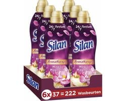 Silan - Magic Magnolia - Wasverzachter - Langdurige Frisheid - Voordeelverpakking - 6 x 37 wasbeurten
