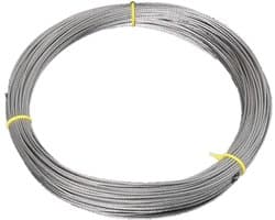 Cosensi - Stalen kabel 1 mm - 50 meter - Lichtophanging - Waslijn