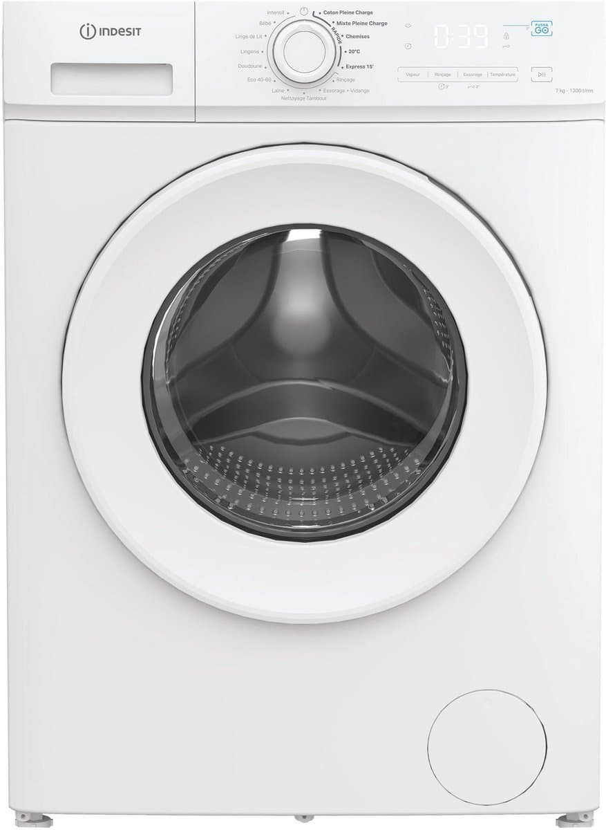 Indesit IMA 762 MY TIME FR wasmachine Voorlader 7 kg 1200 RPM Wit — afbeelding 1