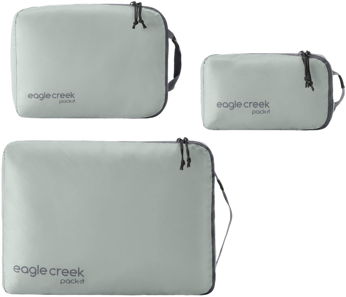 Eagle Creek selection Pack-It Isolate Cube Set XS/S/M 3-delig - opbergzak (stormgrijs) — afbeelding 1
