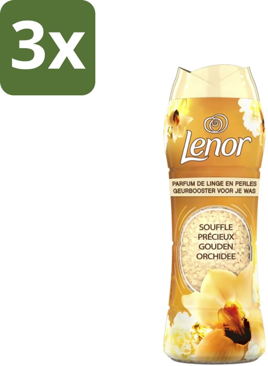 Lenor - Geurbooster - Gouden Orchidee - 22 Wasbeurten - Bulkverpakking - 3 stuks — afbeelding 1
