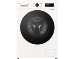 LG W4X1085NWB was‑droogcombinatie 8/5 kg met 6 Motion DD voor optimale stofverzorging - TurboWash 360 voor sneller wassen - Steam voor anti‑allergie en ThinQ slimme bediening. Energieklasse A