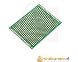 Prototyping Board 6×8 cm – 22×27 Gaatjes – Dubbelzijdige PCB met 2,54 mm Pitch