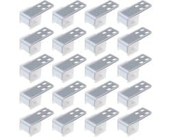 Allecto Plus - Meubelvering Clips 20 Stuks - Zig Zag Veren Klemmen - Bank Reparatie Accessoires