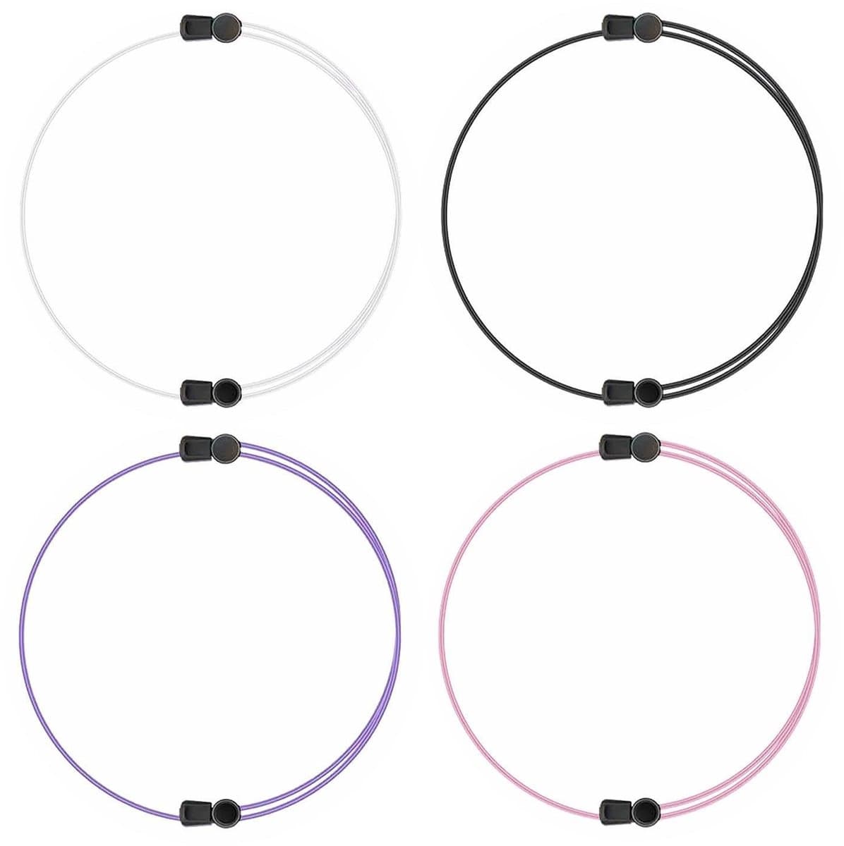 Dailygoods- Kledingtouwen 4 Stuks - Elastische Kledingtouwen - Verstelbare Kledingtouwen - Gereedschap voor Kleding - Accessoires voor Kleding - Duurzaam Touw 91 cm - Kledingaccessoires — afbeelding 1