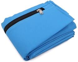 Waszak - Kleding beschermer - Wasmachine bescherming - Duurzaam polyester - 65x70cm - Cyaan