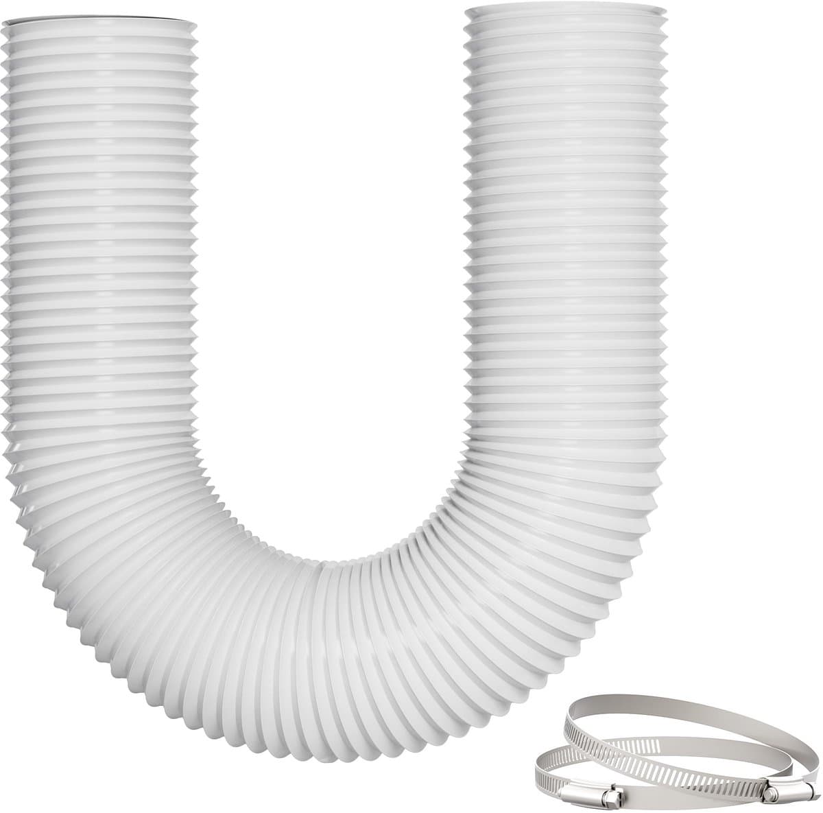 Dailygoods- Afzuigslang Hittebestendig - Ventilatieslang - Droger Slang - Dunstabzugkap - 3m Lengte - Ø150mm - Geluidsisolatie - Afvoerslang — afbeelding 1