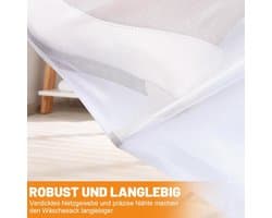 Wasnet voor Wasmachine - Polyester - Fijnmazig Ontwerp - Verborgen Ritssluiting - Voor Delicate Kleding