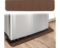 Siliconen Drupbak voor Koelkast 95x21.5cm - Antislip Beschermmat voor Koelkast, Wasmachine en Droger - Ideaal voor Vloerbescherming en Gemakkelijk Schoonmaken