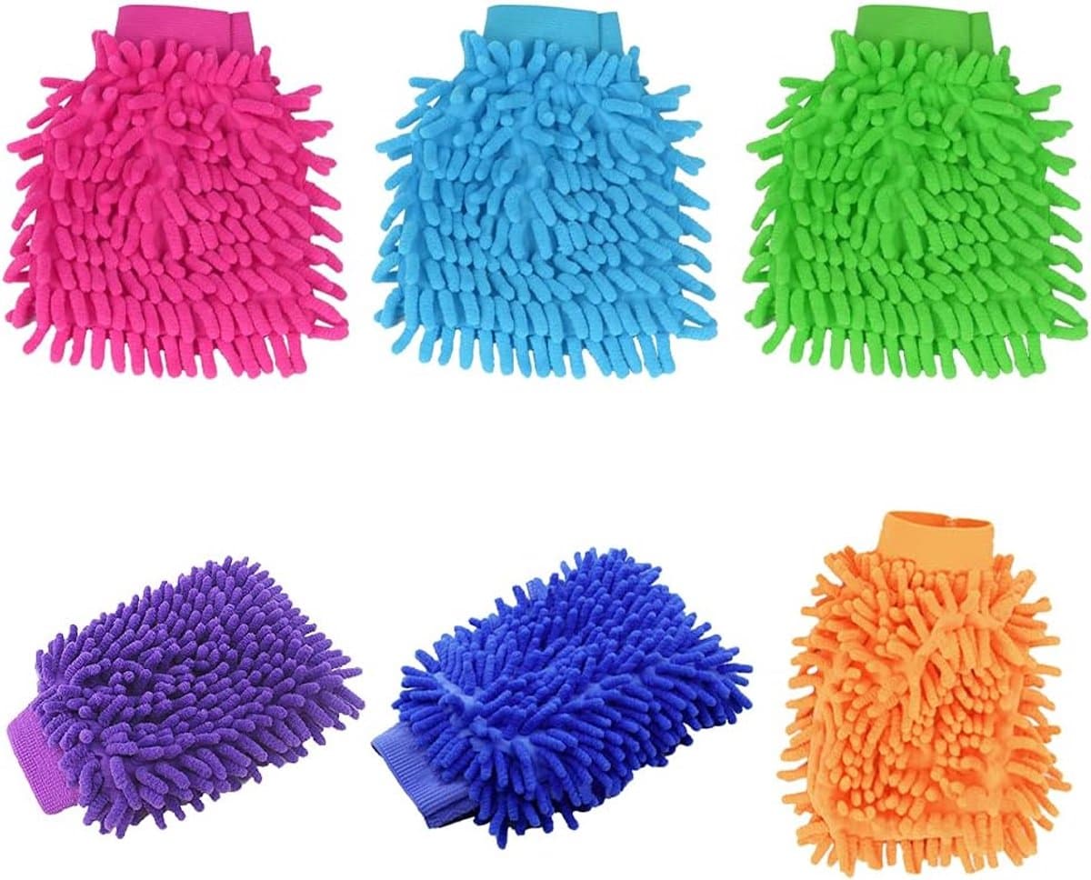 handschoenen auto, 6 stuks, 18,5 x 14 cm (kleur willekeurig) — afbeelding 1