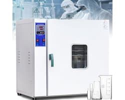Droogoven - Convectieoven Laboratoriumoven - Droog Sterilisatie Tests - Geforceerde Luchtcirculatie - 15.6L tot 136L - Wit