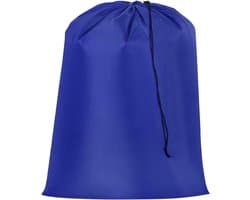 Extra Grote Waszak met Trekkoord - 71 x 101 cm - Blauw - Kledingopslag Universiteitsslaapzaal, Camping, Reizen