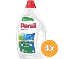 Persil Gel Universal - Vloeibaar Wasmiddel - Krachtige Vlekverwijdering - Voordeelverpakking - 4 x 33 Wasbeurten