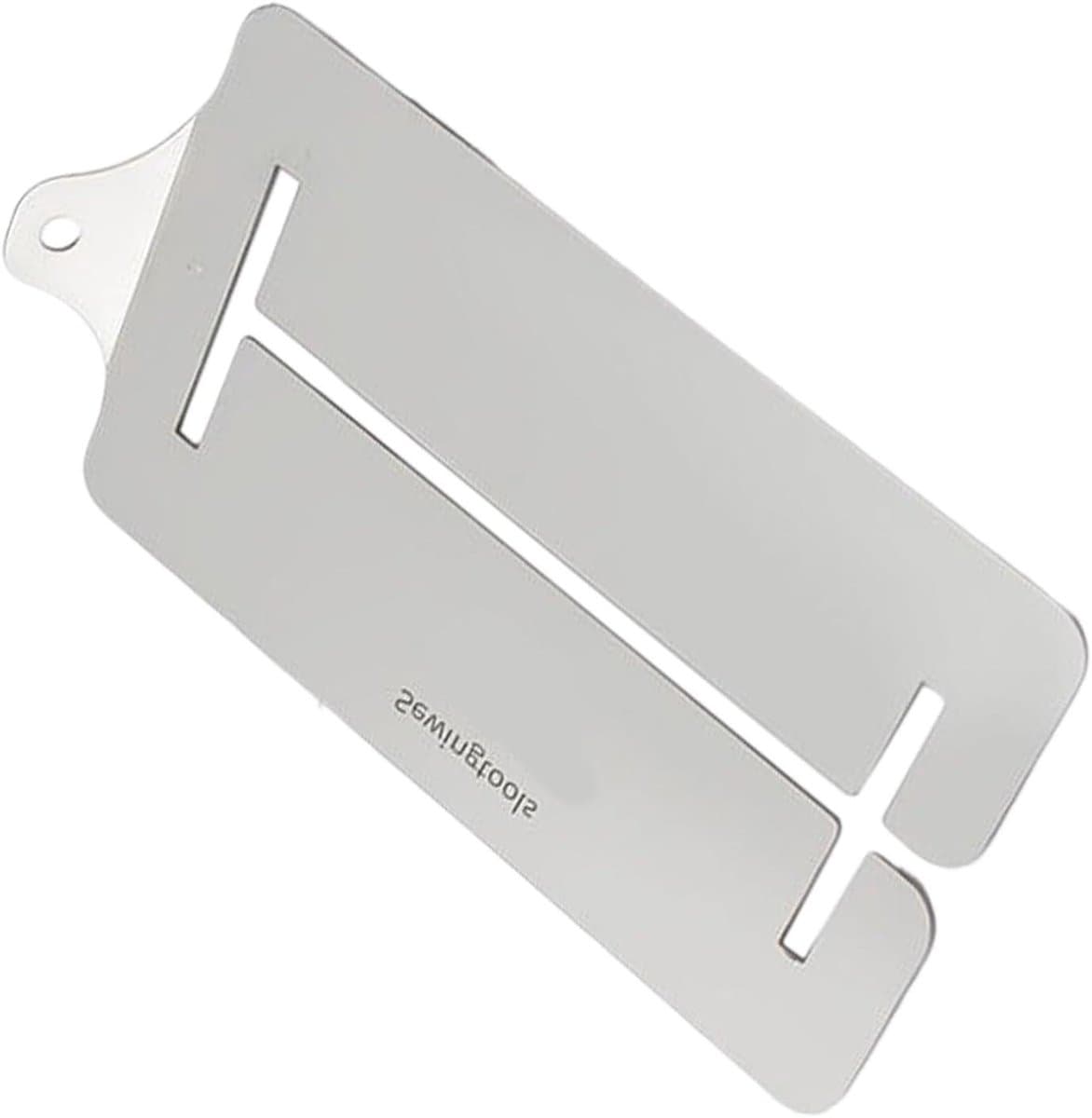 Metalen Naaiclips - Roestvrij Staal Gereedschap - Stof Markeren - Nauwkeurige Naadgeleiding - 10x6x1cm - Zilver — afbeelding 1