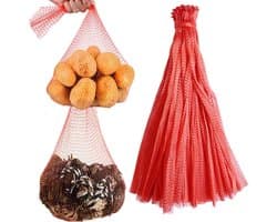 Herbruikbare Gaaszakken - Kookzakken Zeevruchten - Producten Koken - Hittebestendig Materiaal - 61 cm - Rood