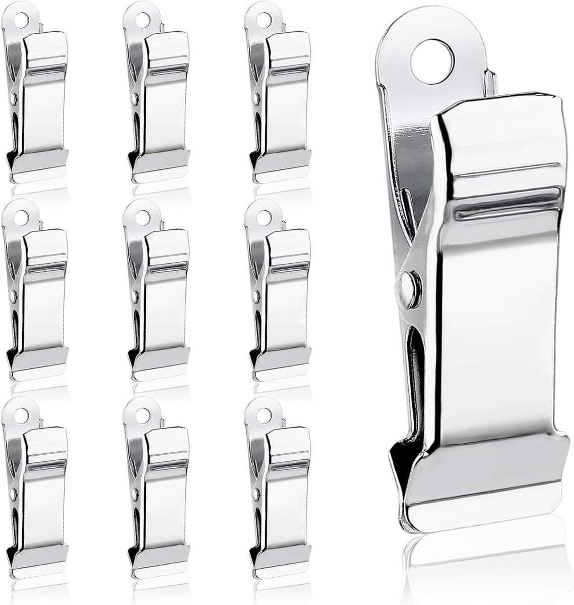 10 stuks antislip metalen klemmen, 1,3 cm breed, ideaal voor knutselen, foto's en gordijnen — afbeelding 1