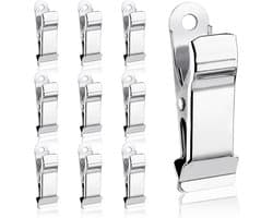 10 stuks antislip metalen klemmen, 1,3 cm breed, ideaal voor knutselen, foto's en gordijnen