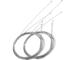 Waslijn Staalkabel - Droogtouw Buiten - Kleding Drogen - Hoge Duurzaamheid - 240 cm - Zilver