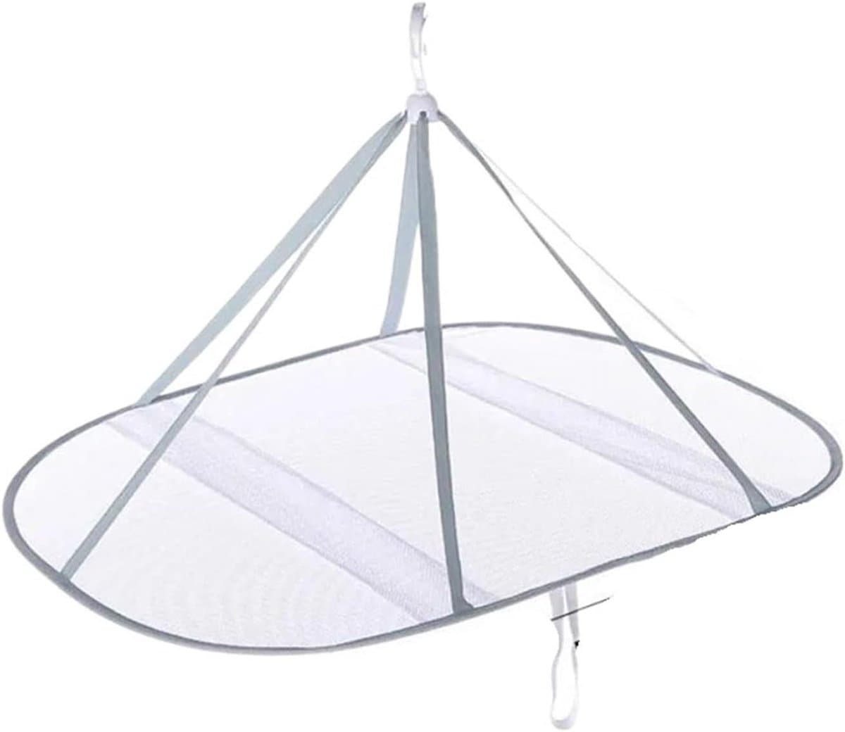 Droognet Kleding - Hangend Droogrek - Kleding Luchten - Winddicht Ademend - 2 Stuks - Groen — afbeelding 1