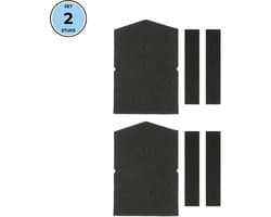Bramokava 2x Filter set geschikt voor Miele Droger 6057930 + 9688381 - Spons Foam Schuimfilter — afbeelding 1