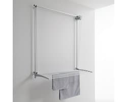 Foxydry Wall 128 cm droogrek wandmontage -bediening rechts- 128 x 52 x 137 cm