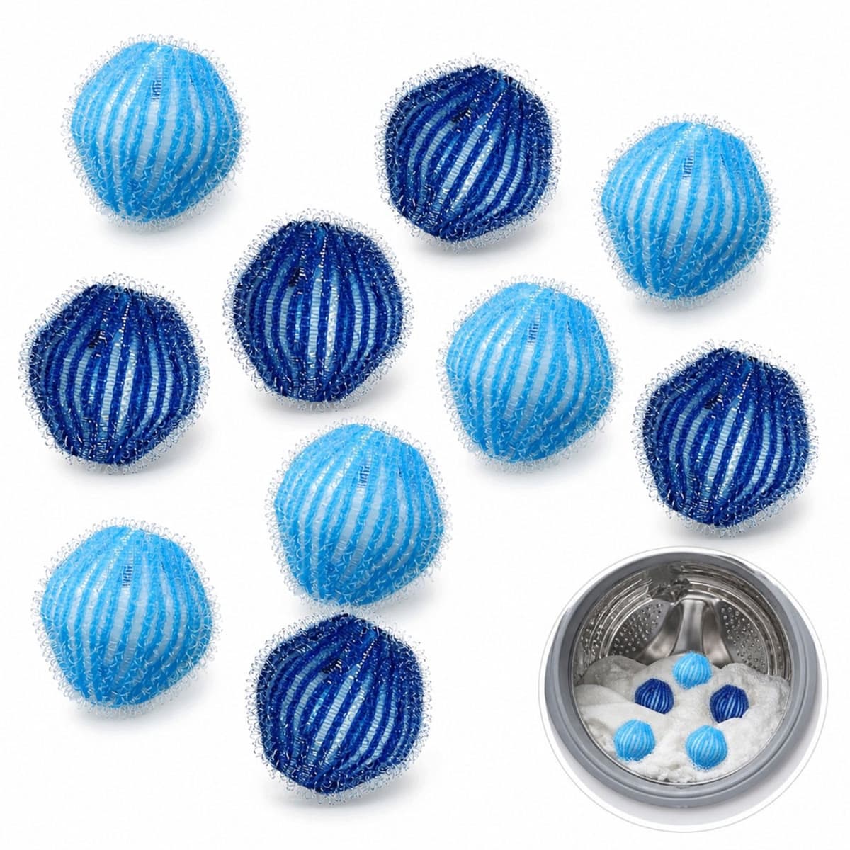 12x Wasmachines Sieraden & Pluisjes Vangers 3,5 cm — afbeelding 1