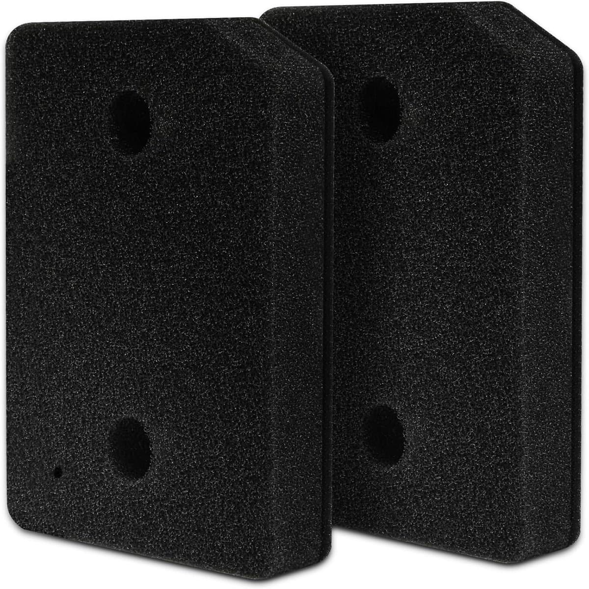 2 stuks - Droogfilters Geschikt voor Miele T1 - Droger basisfilter - Droger warmtepompdroger filter - Sokkelfilter - Warmtewisselaar sponsfilter - Pluisfilter voor condensdroger - Zwart — afbeelding 1