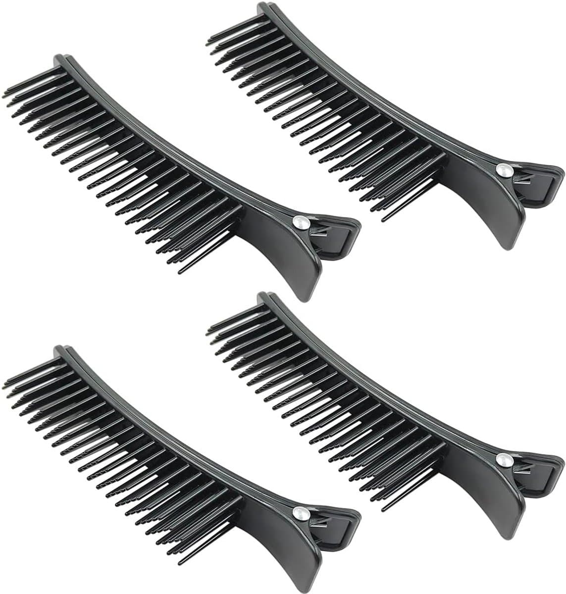 Professionele Haar Clips voor Secties en Knippen (4 Stuks) - Sterke Grip Alligator Clips — afbeelding 1