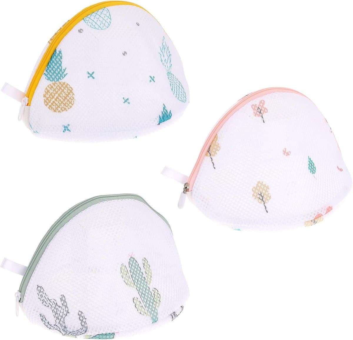 Laundry Bag voor Wasmachine - Pack van 3 - Herbruikbare Netten voor Bh's, Ondergoed en Sokken met Rits - Wasnet voor Delicate Kleding — afbeelding 1