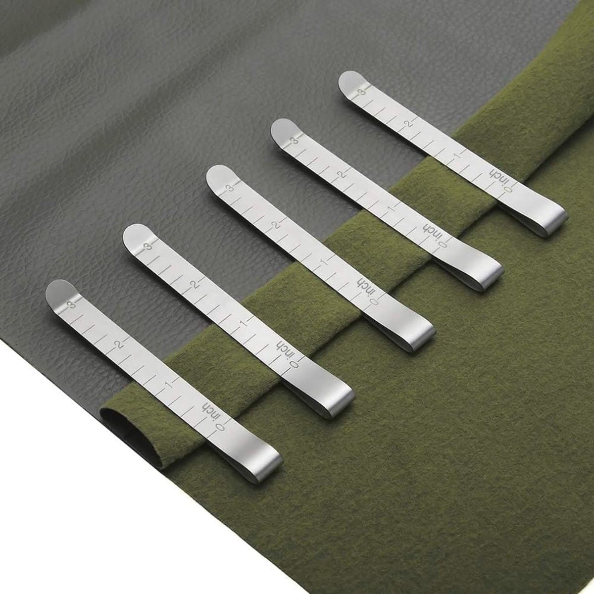 Metalen Naaiklemmen voor Quilten - 20 Stuks Roestvrij Staal Kledingclips en Meetinstrumenten — afbeelding 1