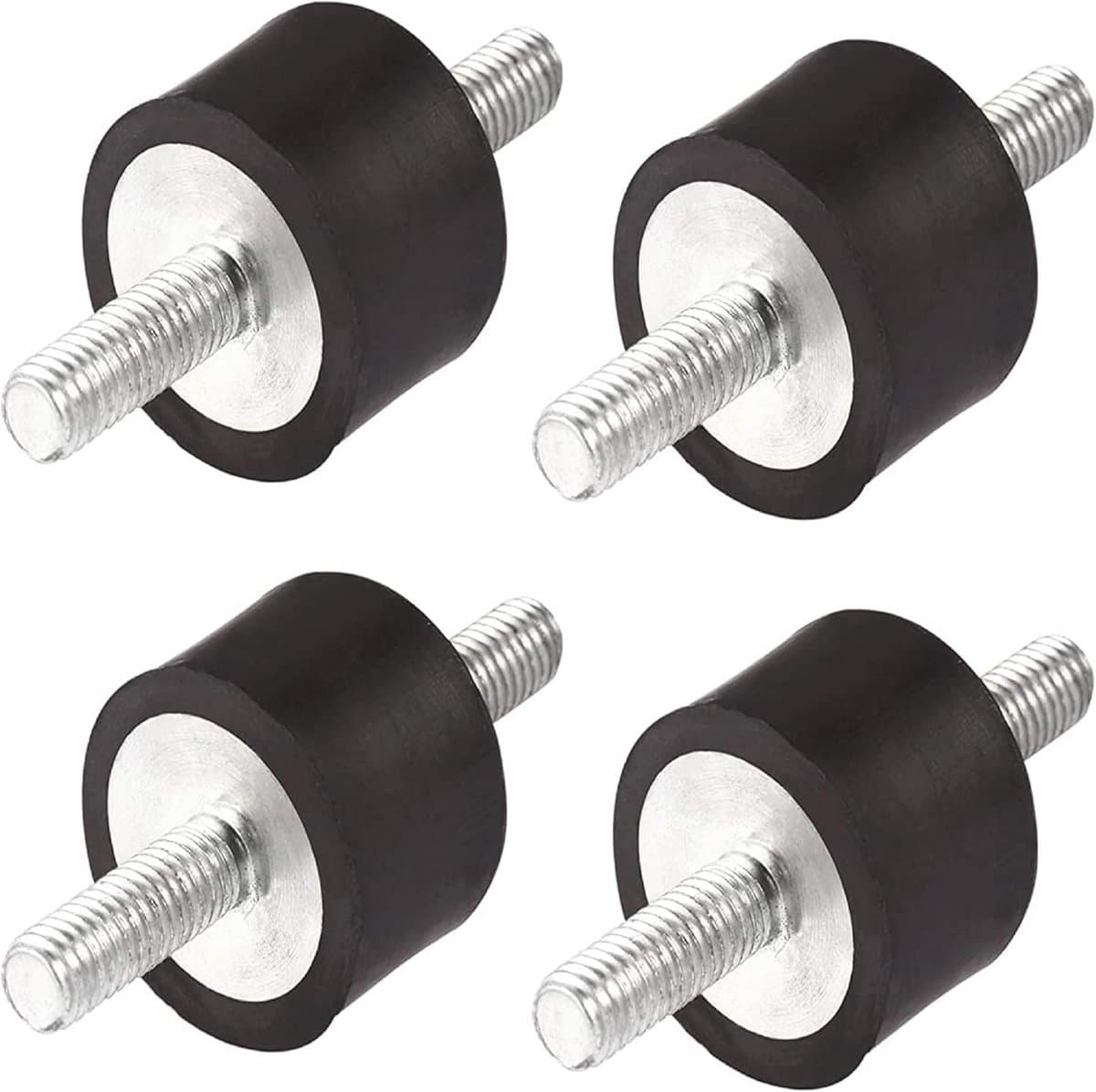 Anti Vibratie Rubberen Steunen M8 x 23 Voor Auto en Boot - 4 Stuks — afbeelding 1