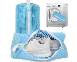 Schoenwaszak voor Wasmachine - 2 Stuks Waszak voor Wasdroger & Wasmachine - Herbruikbare Reinigingshoes voor Sneakers - 360° Diepe Reiniging Geschikt voor Alle Schoenen - Met Zelfsluitende Rits — afbeelding 1