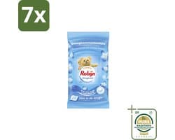 7 x Robijn Droogtrommeldoekjes Morgenfris 20 stuks per verpakking - Grootverpakking - Droogtrommeldoekjes - Wasgoed Drogen - Frisheid Droger - Wasgoed Verzorgen - Kleding Beschermen