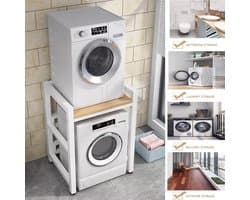RFWR® Stapelbare Wasmachine en Droger Kast met Verstelbare Hoogtes - Ruimtebesparend en Duurzaam