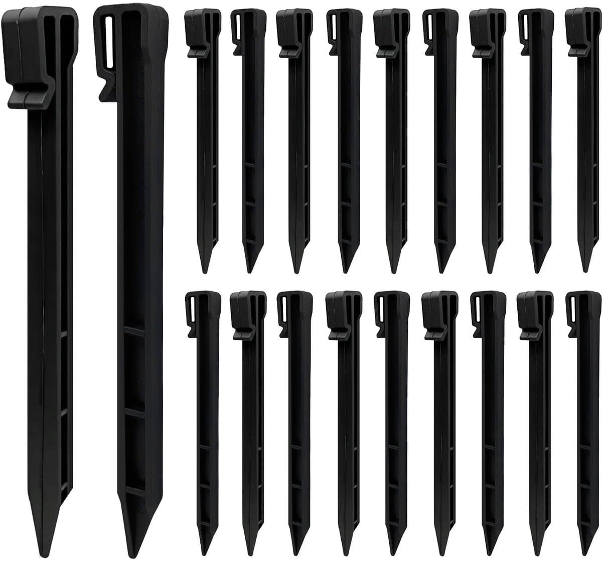 Omgoods - Set van 20 Plastic Grondankers voor Tuin en Tent — afbeelding 1
