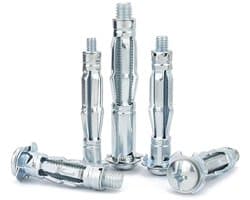 30 stuks holtepluggen holle ruimte metalen pluggen M6 x 65 mm metaal verzinkt pluggen holle wandpluggen spreidpluggen voor bevestigingen in gipsplaten