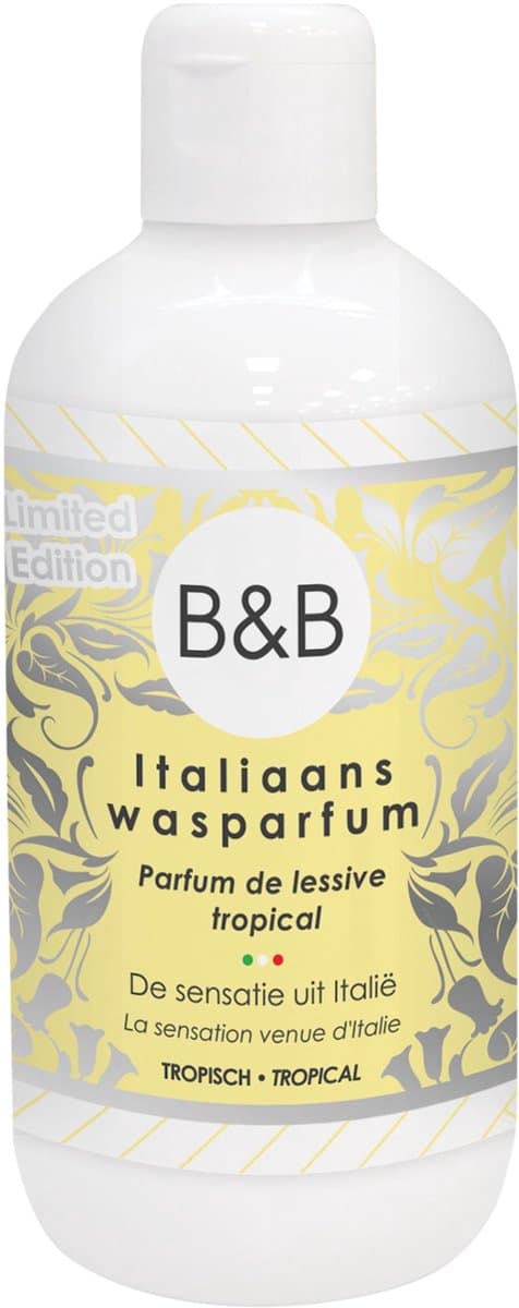 SnelShoppen - B&B Italiaans Wasparfum Limited Edition Tropisch 250ml – Zoete Kokos en Fruitgeur voor Was, Geurversterker, Zachte Textielgeur, Tot 25 W — afbeelding 1