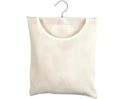 Wasknijperzak Opbergtas - Klemmenmand Houder - Wasknijpers Opbergen - Ruimtebesparend Hangend - 28x32cm - Beige