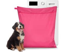 Waszak voor het verwijderen van dierenhaar, 70 x 60 cm, scheurbestendig polyester, ideaal voor beddengoed en delicate stoffen, met anti-drop rits en fijn gaas voor optimale bescherming