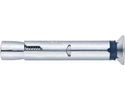 Platte kop anker - Middelzware lasten - Robuust bevestigen - Anti-twist systeem - M8x80 100 stuks - Metaal