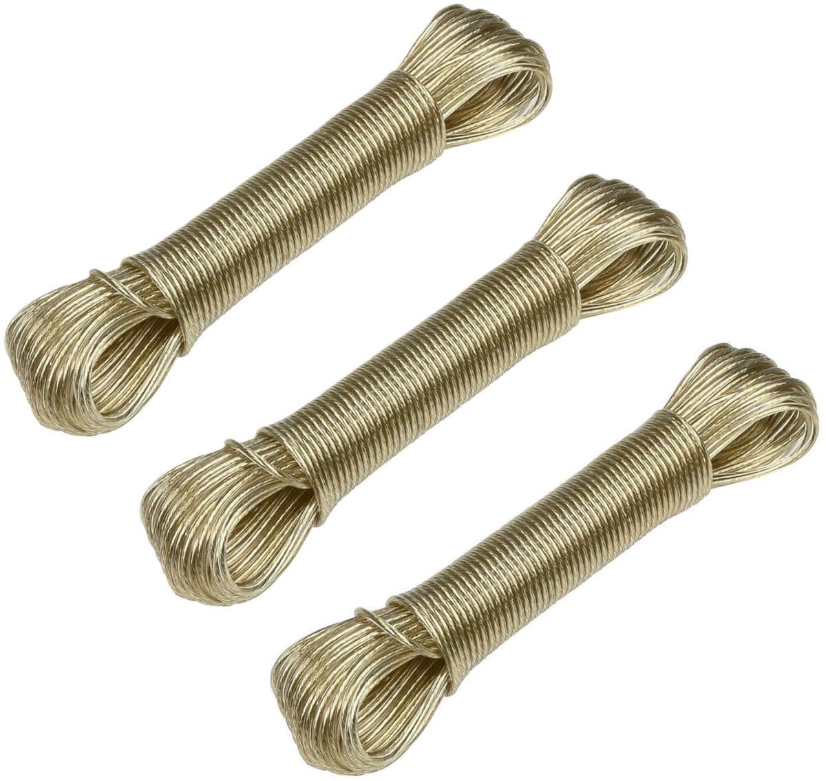 Benson Waslijn incl. 13 knijpers - 3x - elastisch van 190 tot 330 cm - met haken — afbeelding 1
