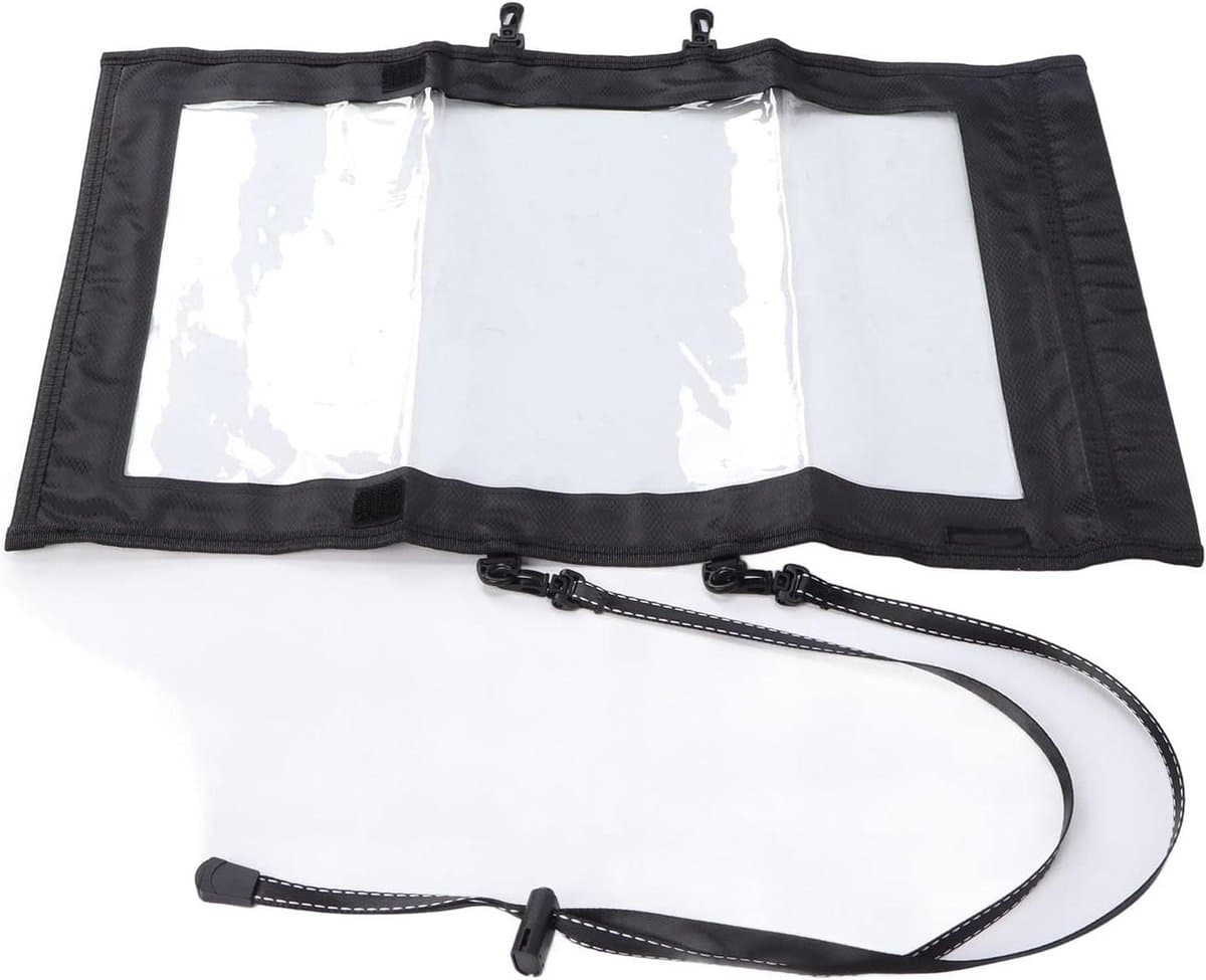 Waterdichte Pouch Case - Transparante Kaart Opbergtas - Opvouwbare Opbergtas voor Buiten - Wandelen Camping — afbeelding 1