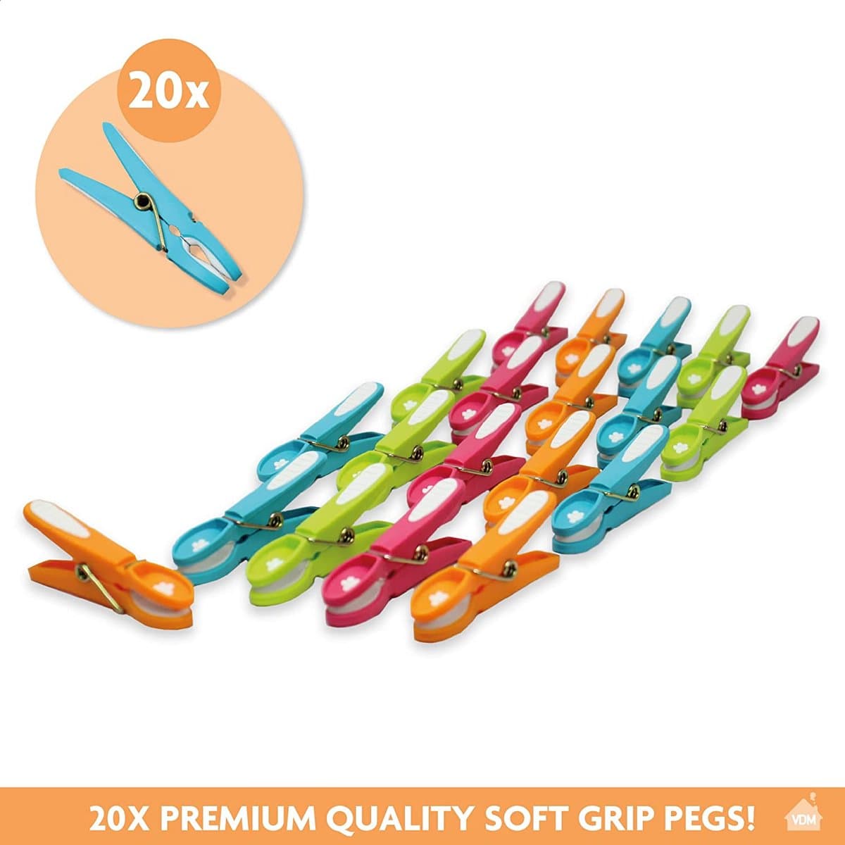 Wasknijpers – laundry pegs – wasgoedknijpers - Knijpers/wasspelden — afbeelding 1