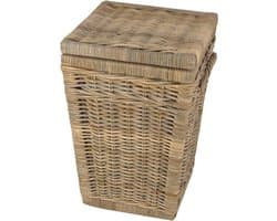Wasmand Top in Grey rotan