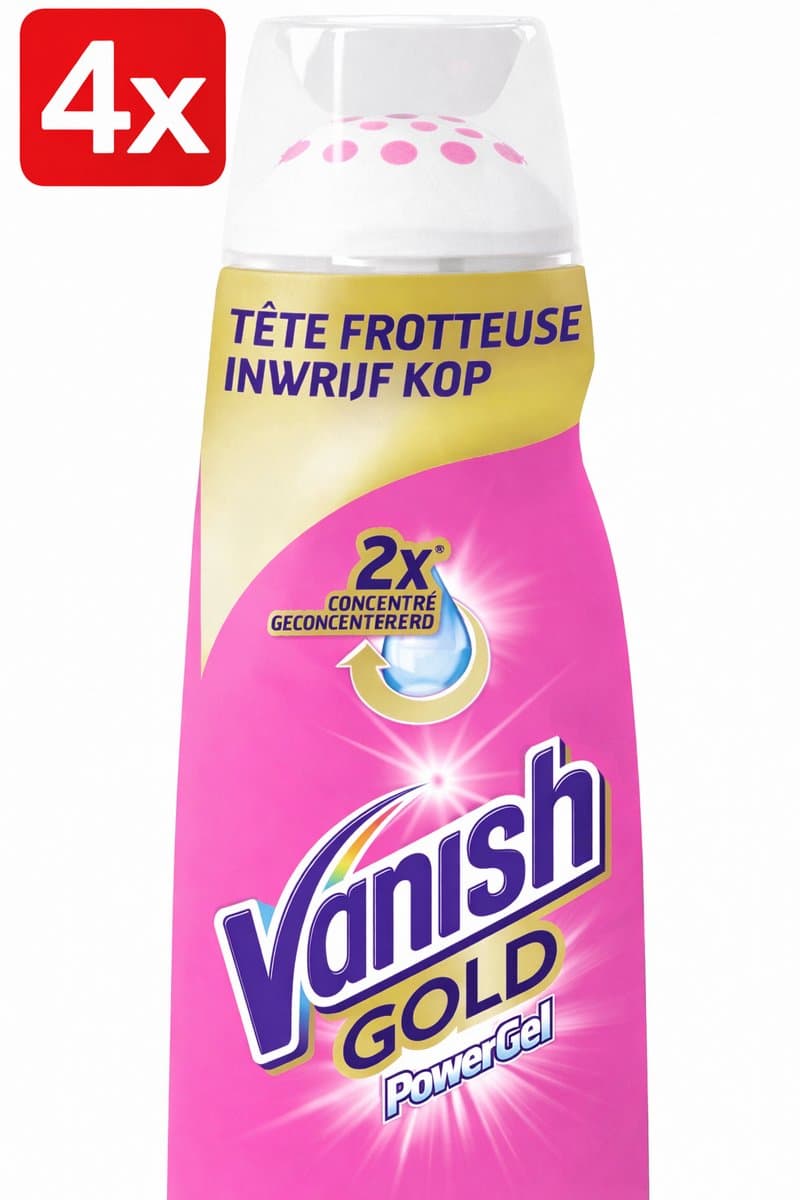 (4x) Vanish Vlekverwijderaar Voorbehandeling Gel - 4 x 200 ml — afbeelding 1